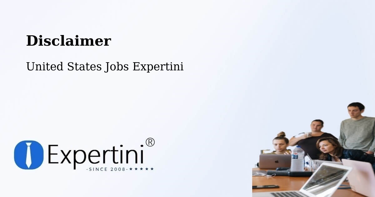 Disclaimer – Sturbridge - United States Jobs Expertini